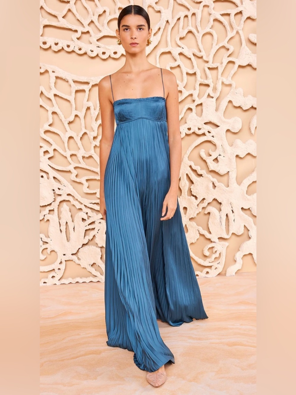 Ulla Johnson Blue Gown - Black Tie Formal Gown - Wedding Guest Dress